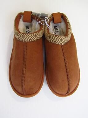 Mia Girl Suede Slippers, Congnac